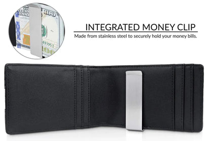 Men’s RFID Safe Swipe Leather Wallet