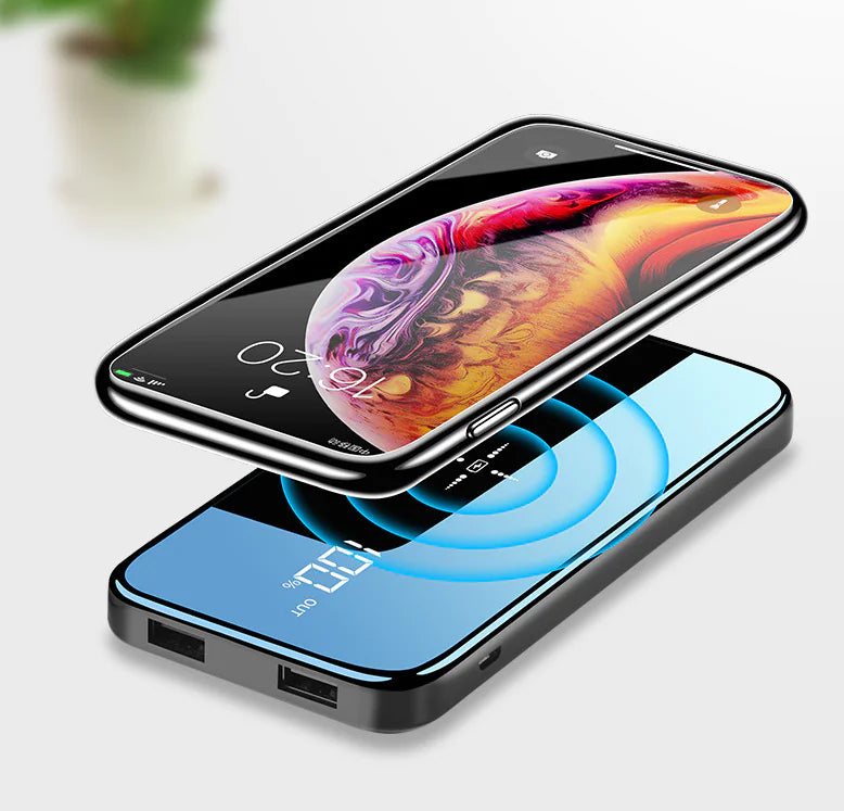 20000mAh Ultra-Slim Wireless Power Bank for Phones