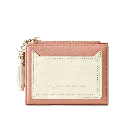 Short Two-fold Wallet for Multiple Cards
