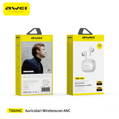 AWEI ANC ENC True Wireless Sports Bluetooth Earphones