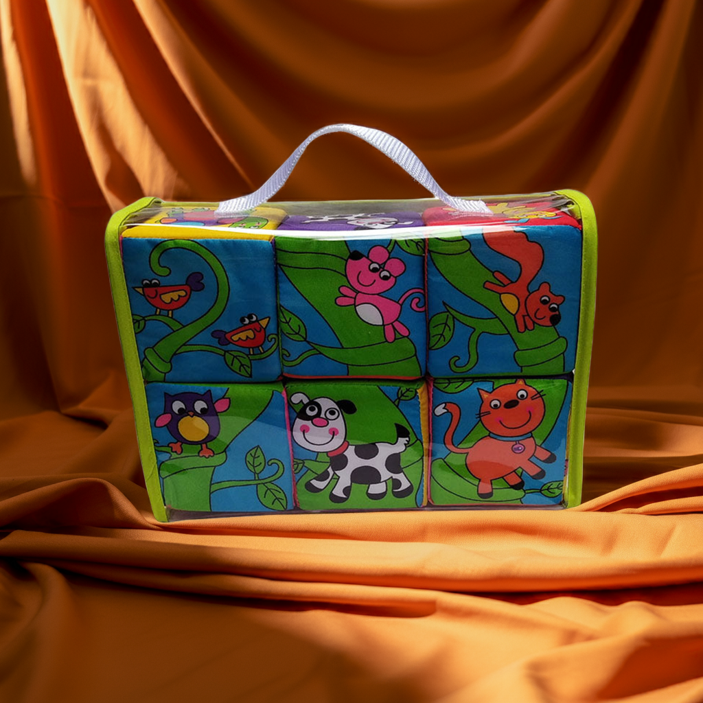 Peek-a-Boo Pals Soft Blocks