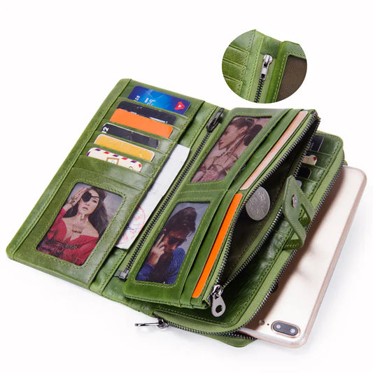 Leather Wallet black