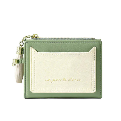 Short Two-fold Wallet for Multiple Cards