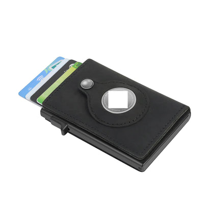 Men's RFID Slim Wallet with AirTag Slot