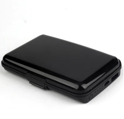 Innovative Metal RFID-Blocking Wallet with Power Bank