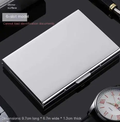 Innovative Metal RFID-Blocking Wallet with Power Bank