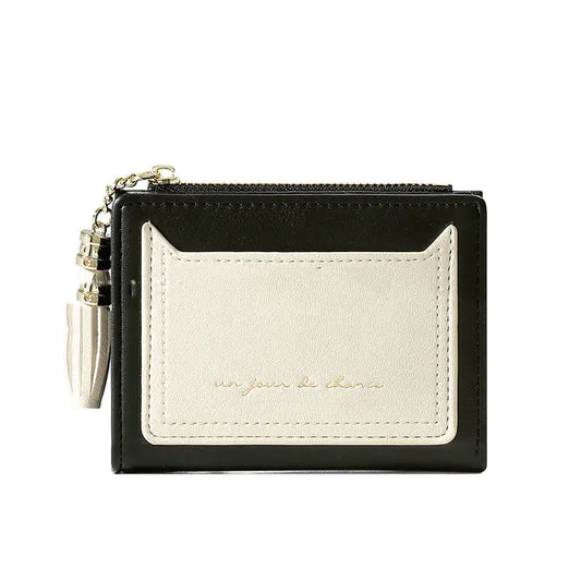 Short Two-fold Wallet for Multiple Cards